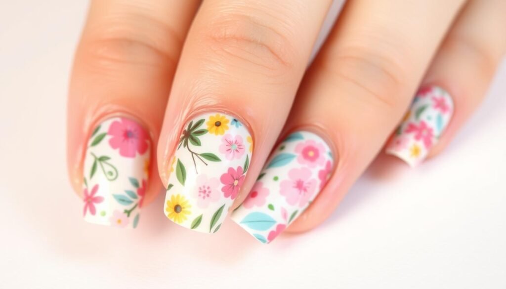 DIY nail ideas for spring nail art