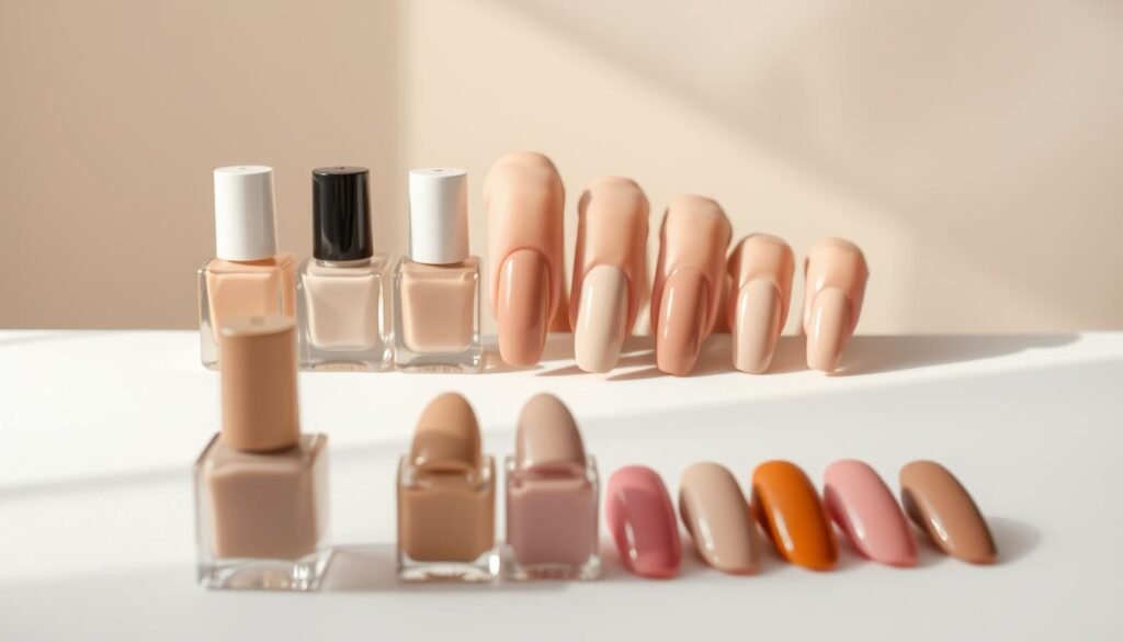 almond nail colors