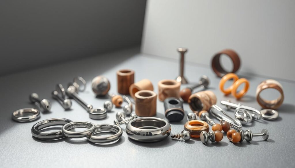 body jewelry materials