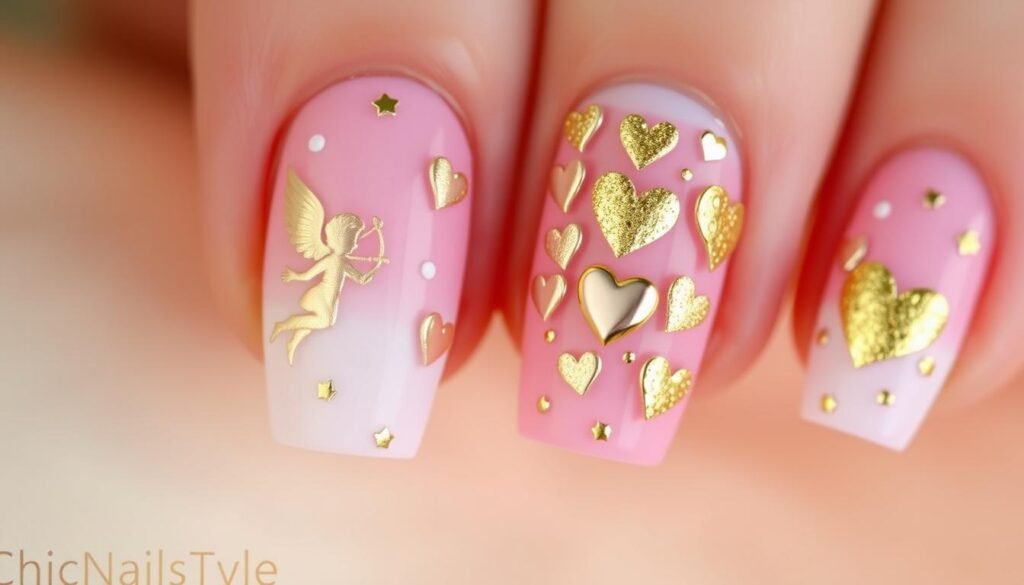 cupid nail ideas