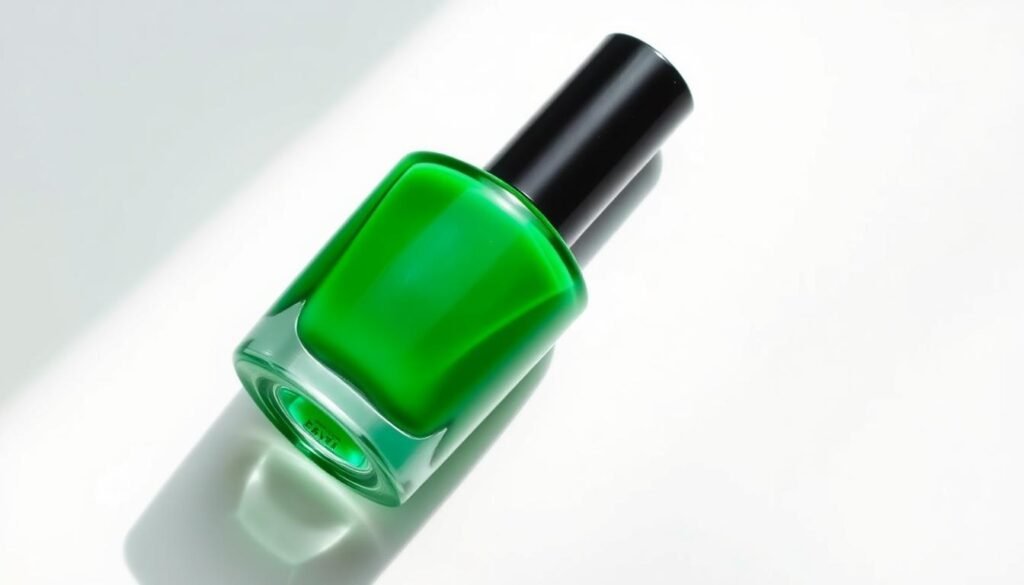 green nail polish