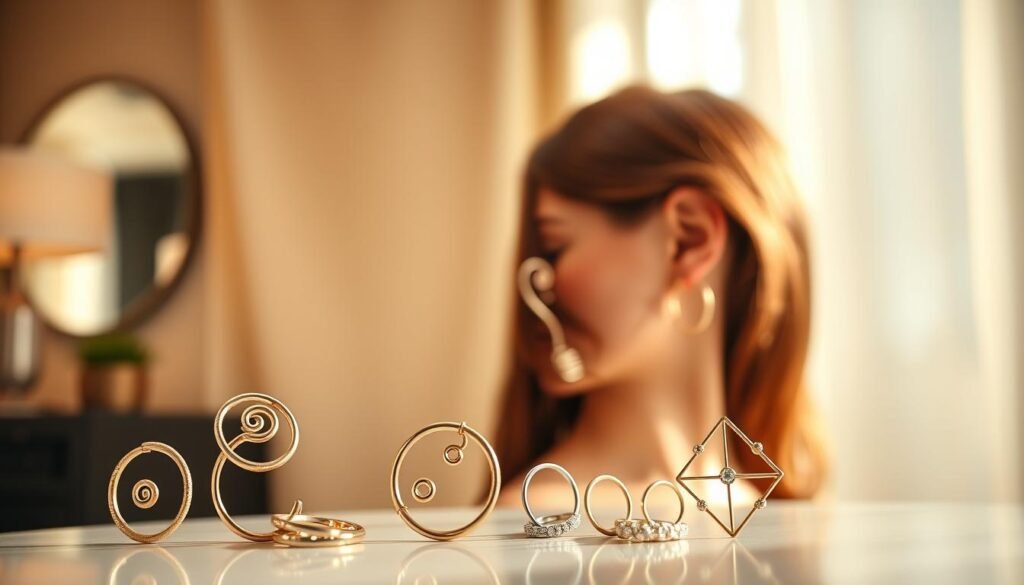 helix jewelry styles