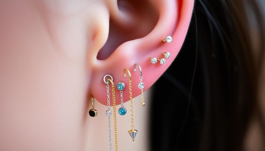 helix piercing jewelry