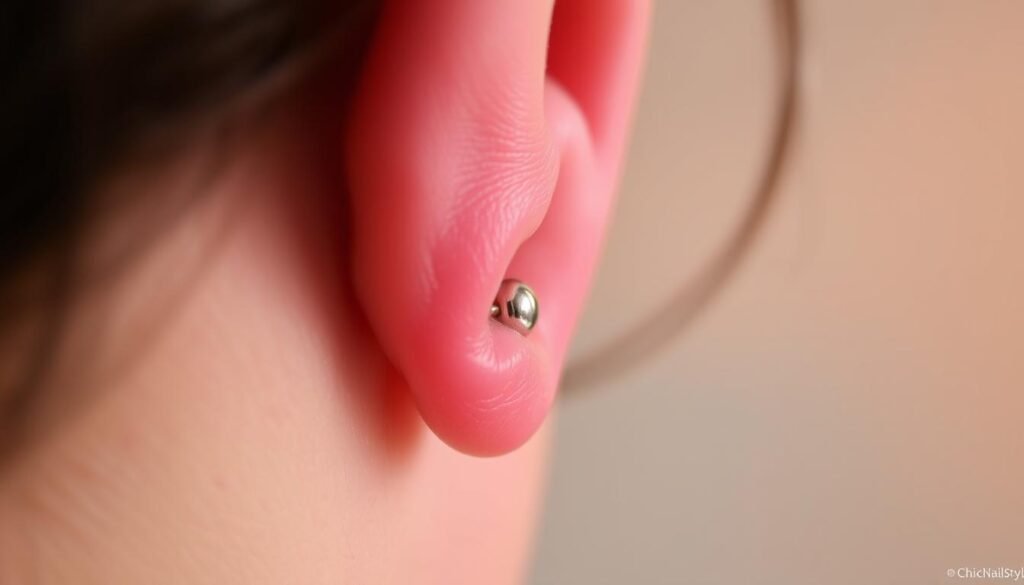 helix piercing pain and healing time