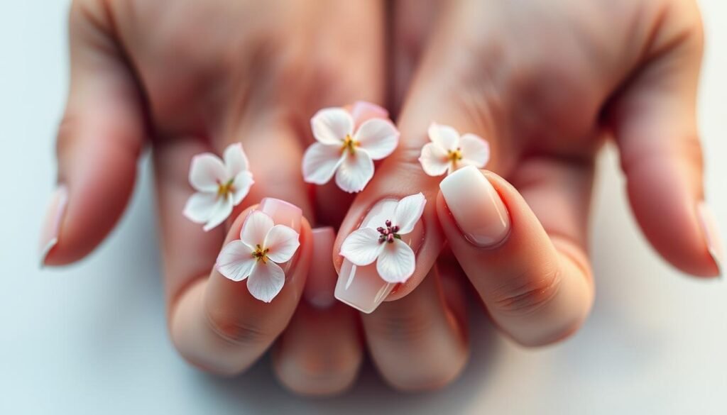 nature-inspired nail art