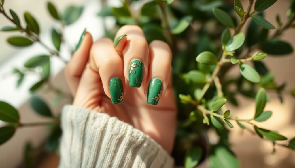 sustainable nail art