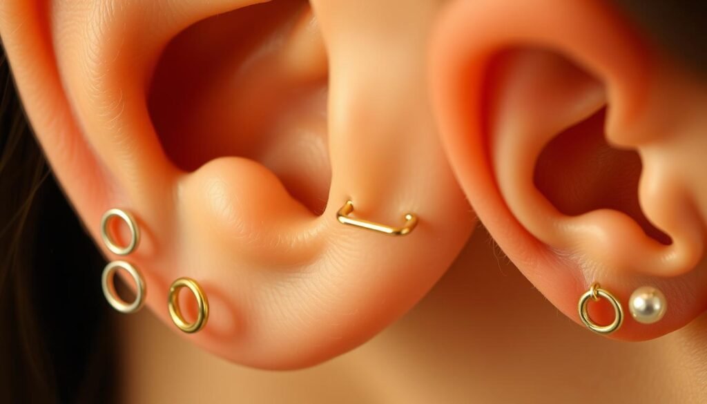 types of helix piercings