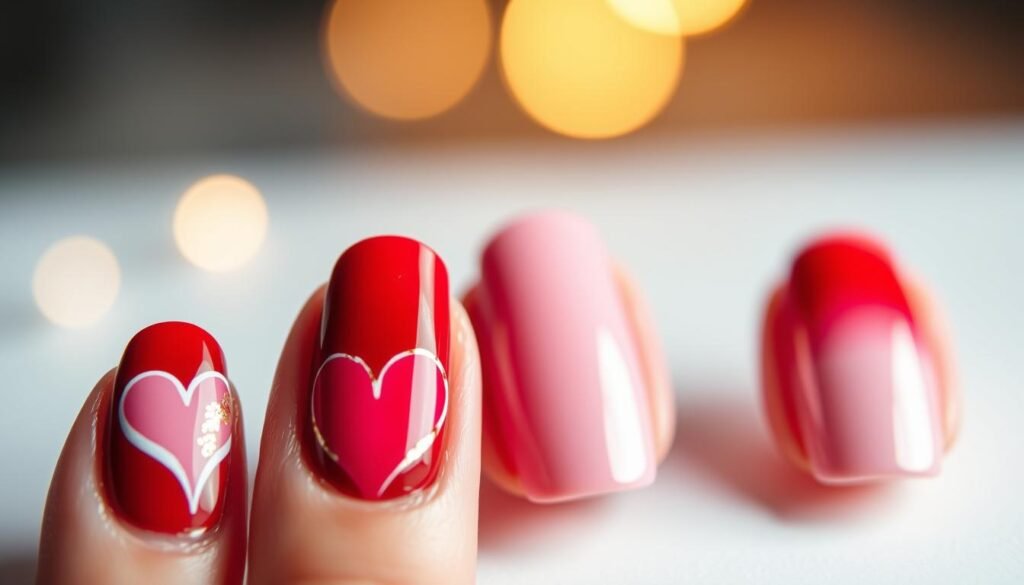 valentines day nails