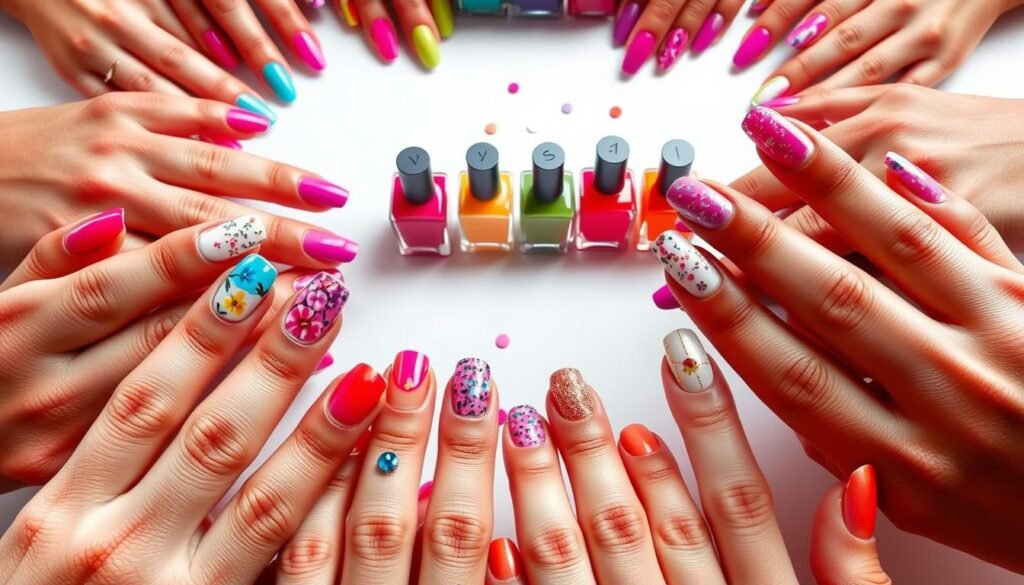 vibrant nail trends