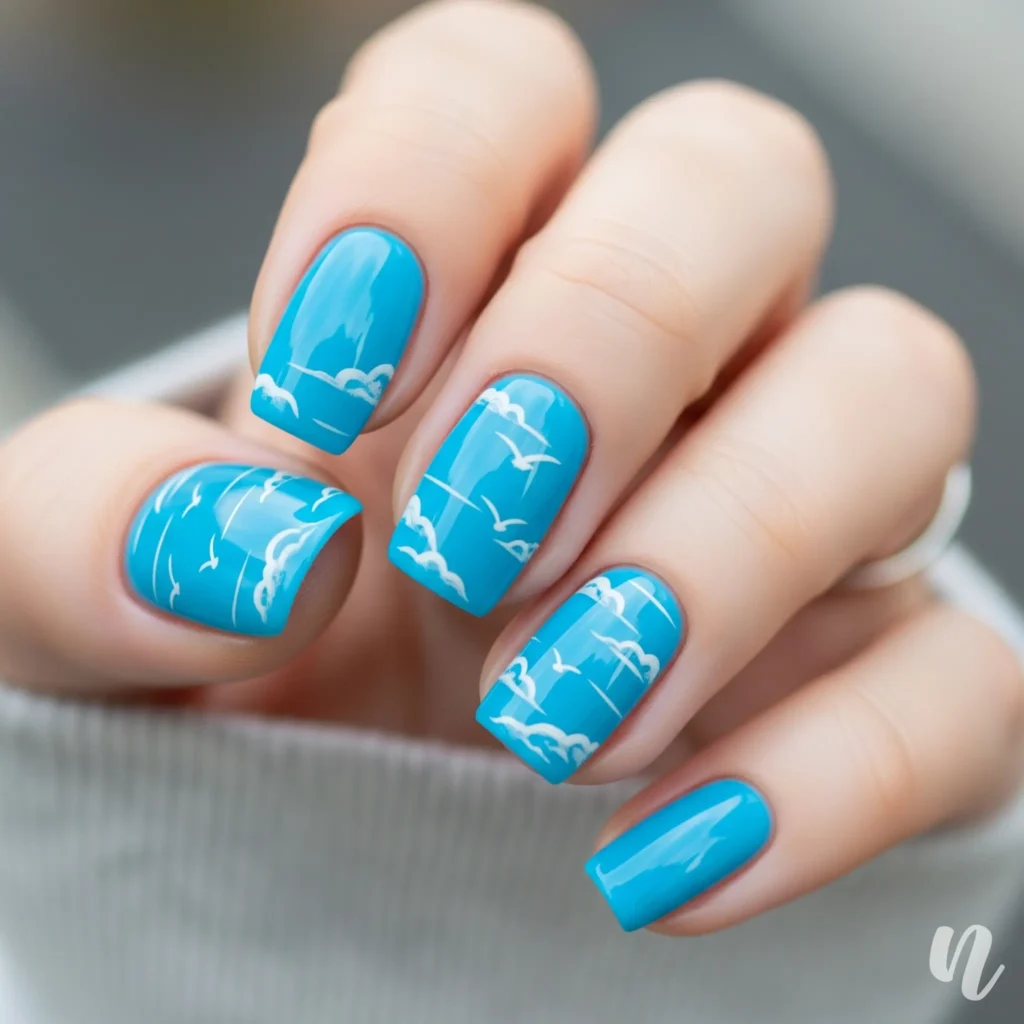 Azure Sky Canvas