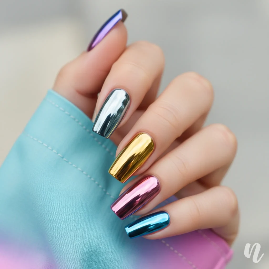 Chrome Magic Nails