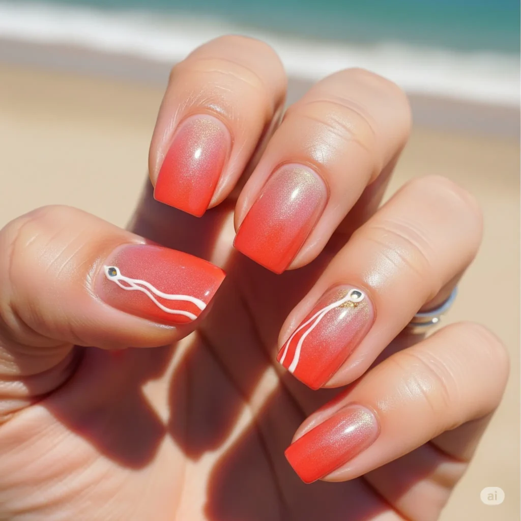 Coral Kissed by the Sun