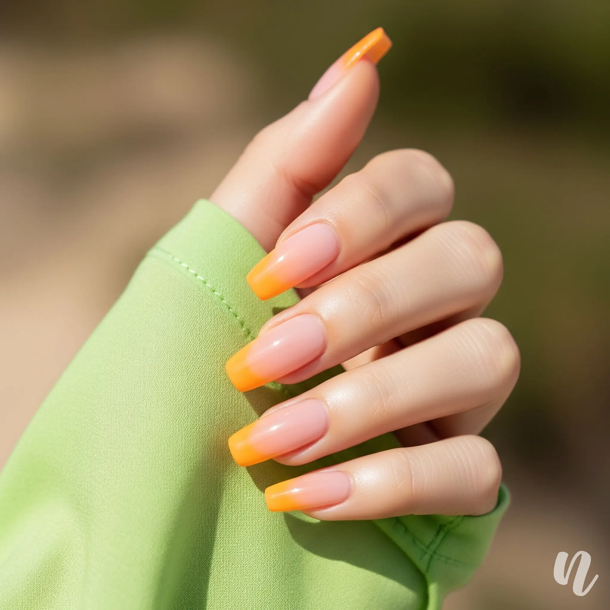 Jelly Color French Tips