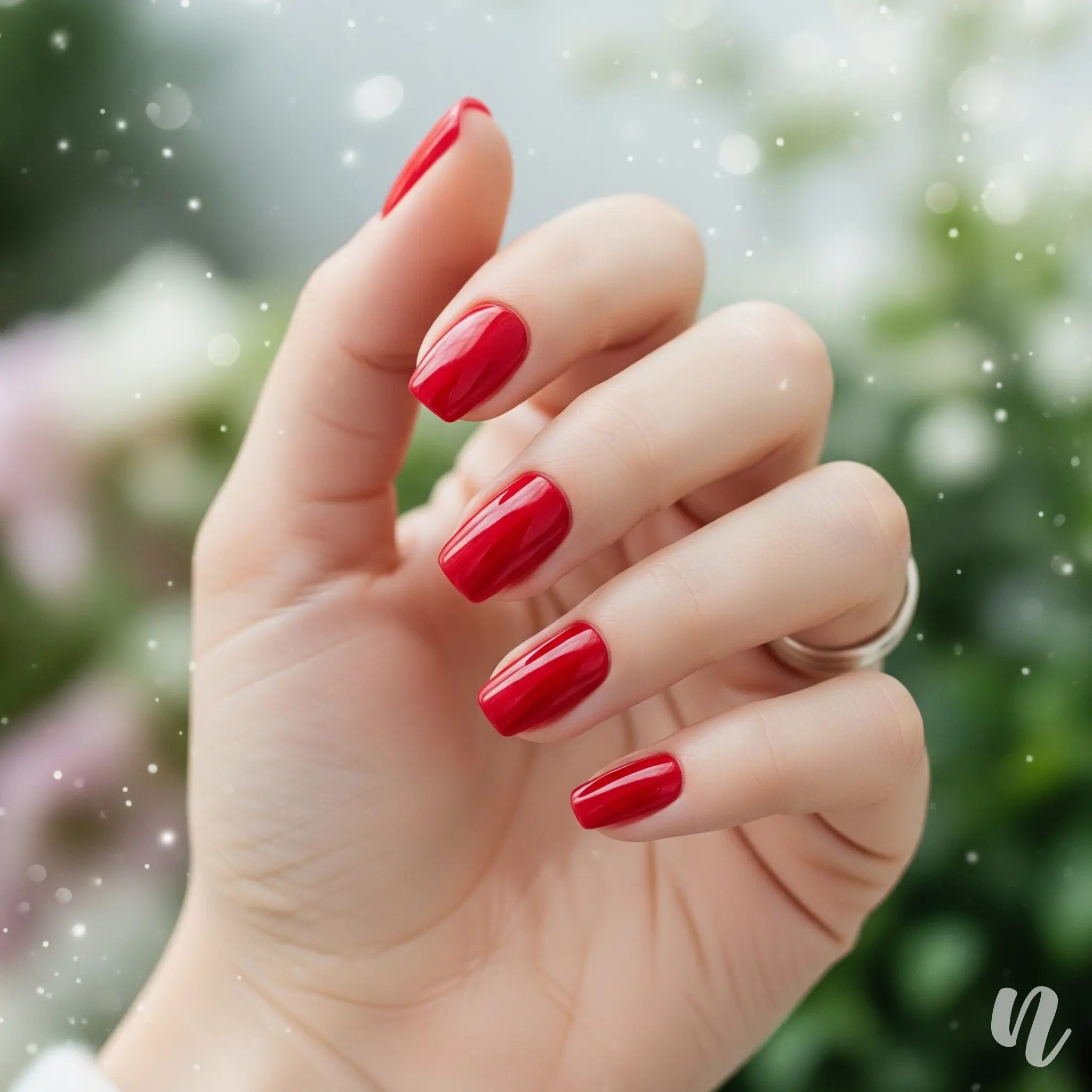 Lipstick Nails