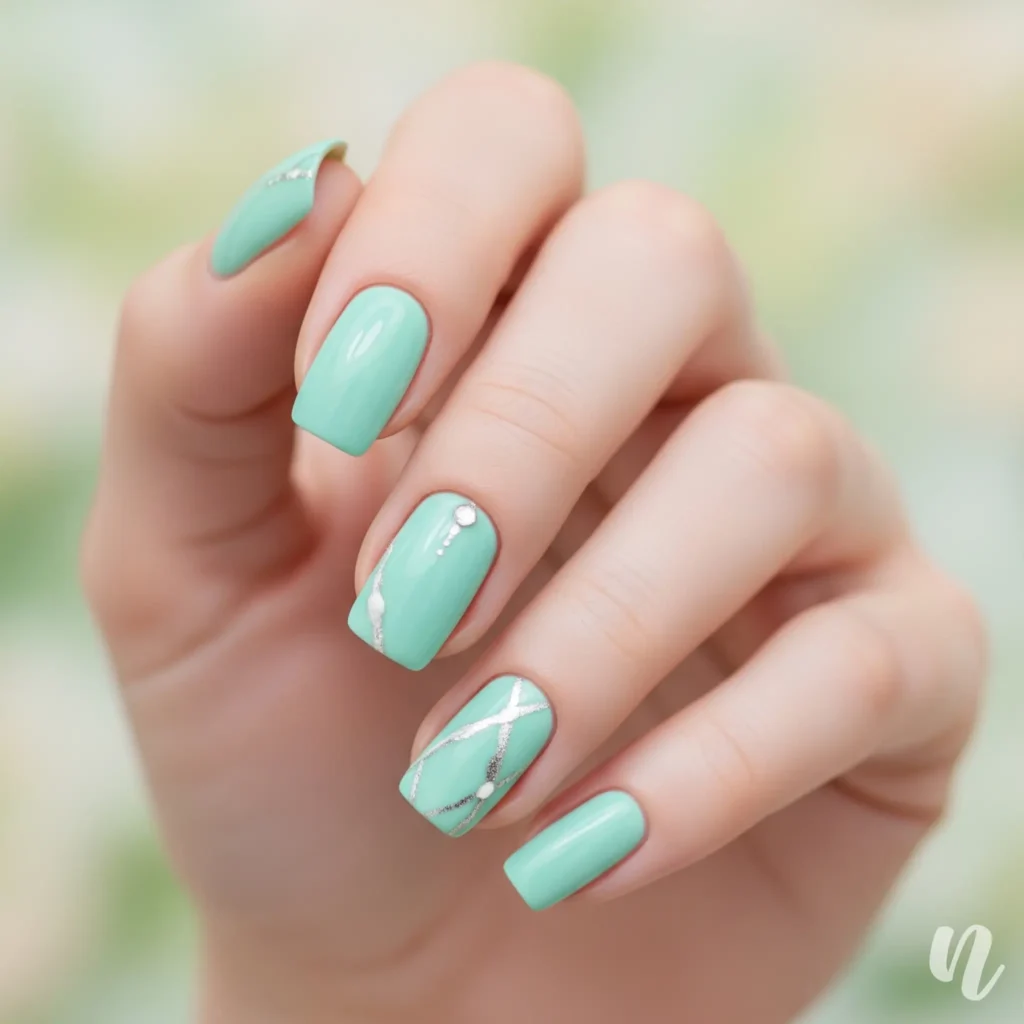 Mint Breeze Nails
