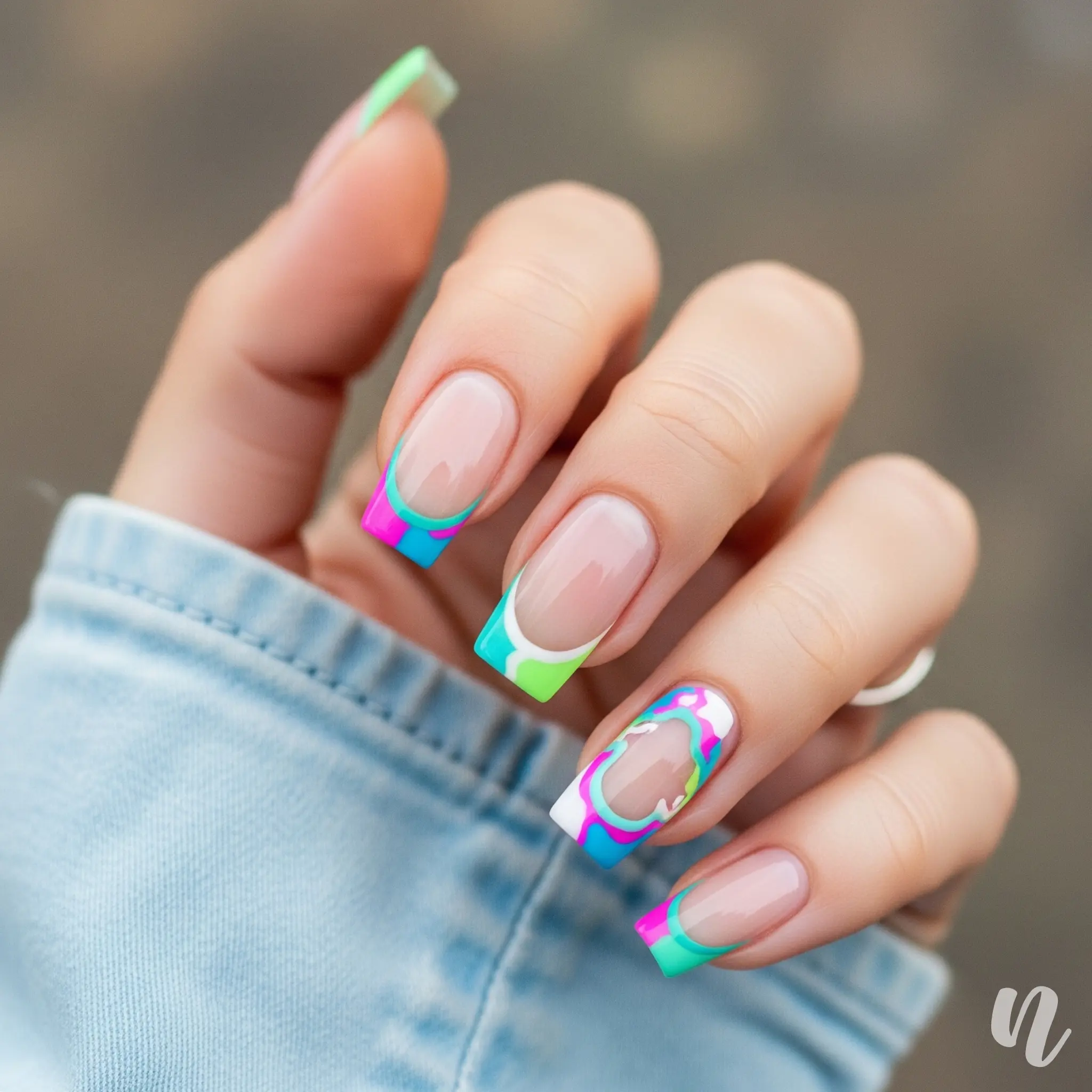 Reverse French Tips