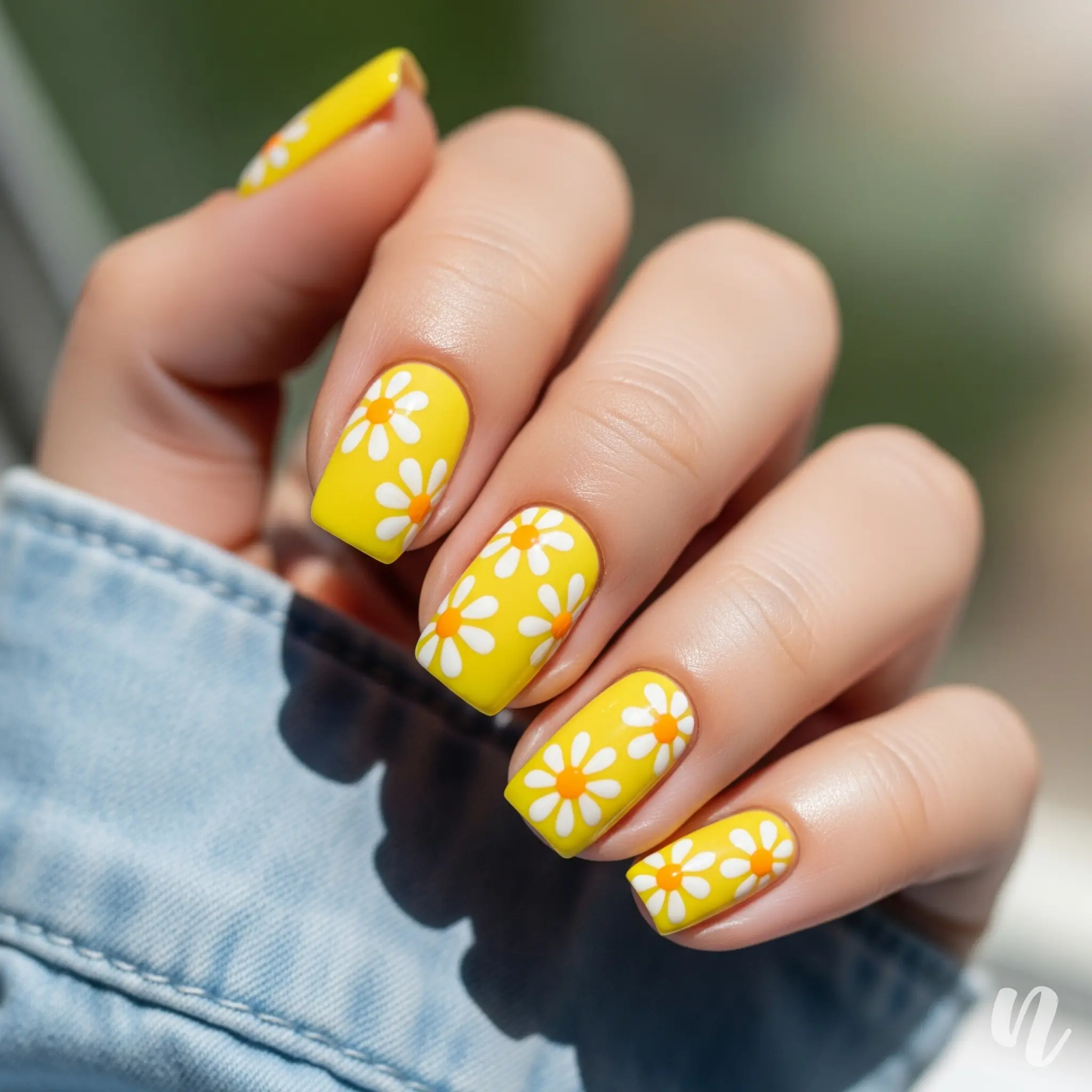 Sun-Drenched Daisy