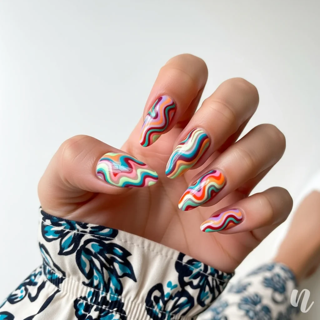 Abstract Art Nails