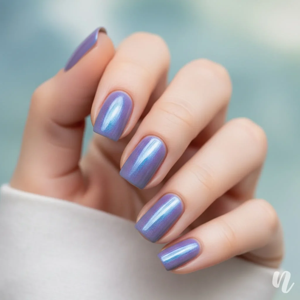 Amethyst Aura Nails