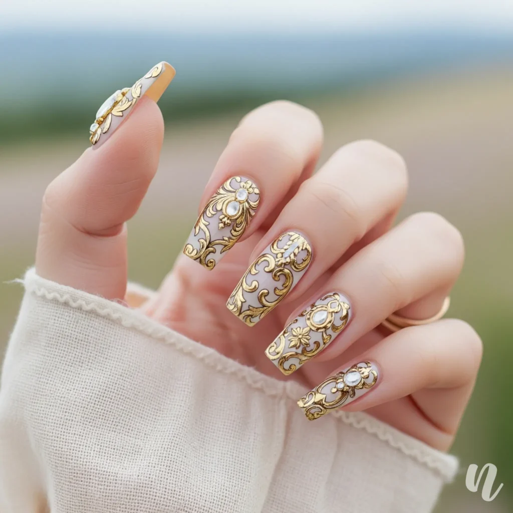 Baroque Style Nails