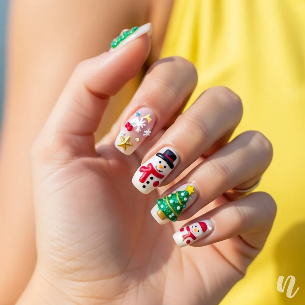 Christmas Ornament Nails