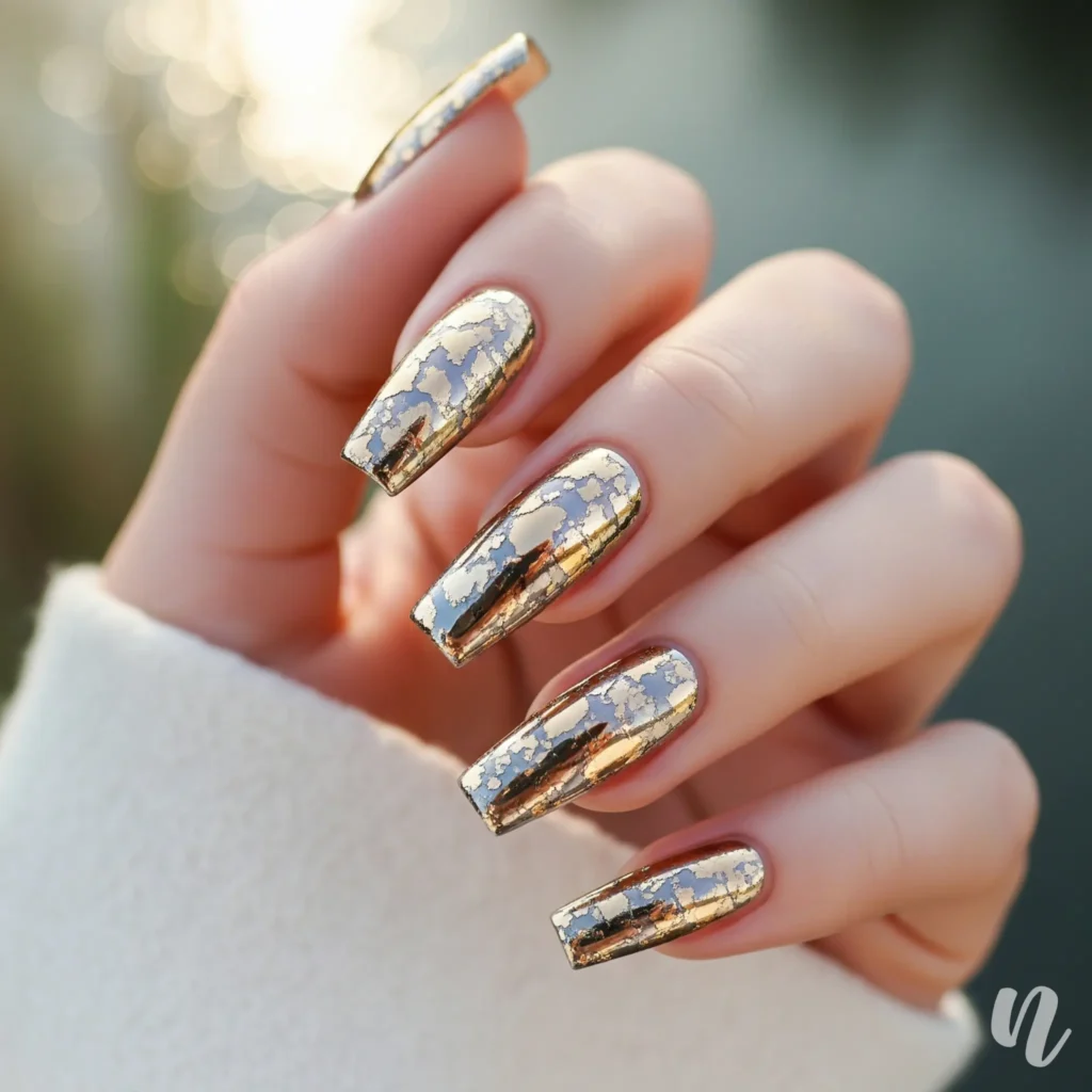 Coffin/Ballerina Nails