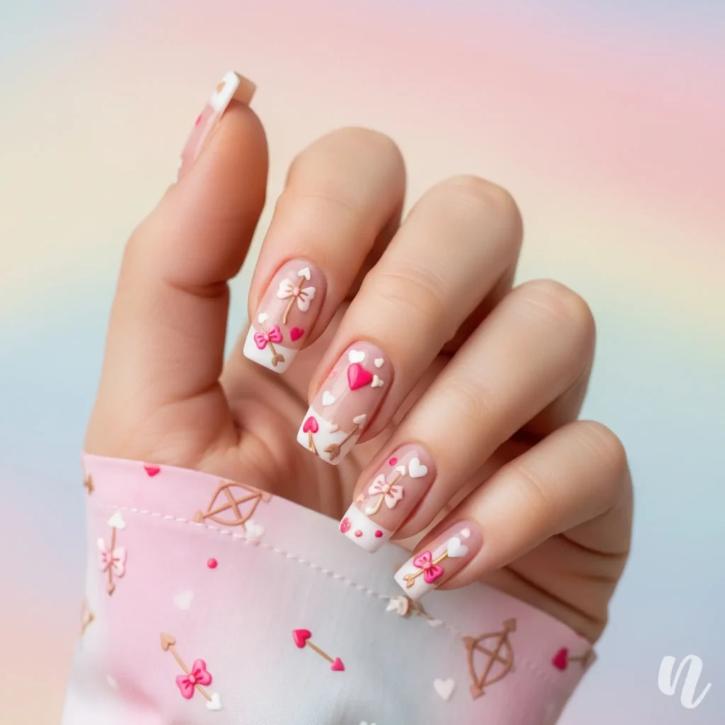 Cute Cupid Nails