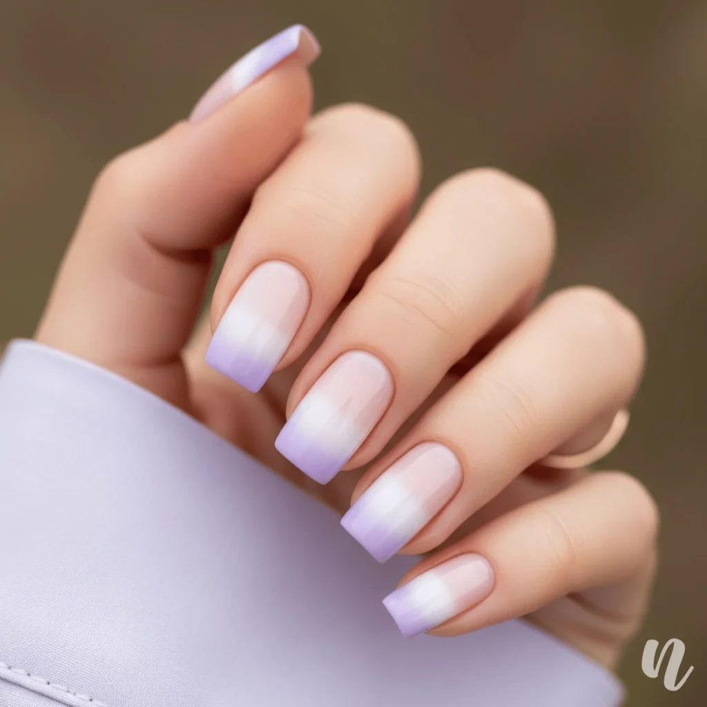 Lilac Milk French Fade