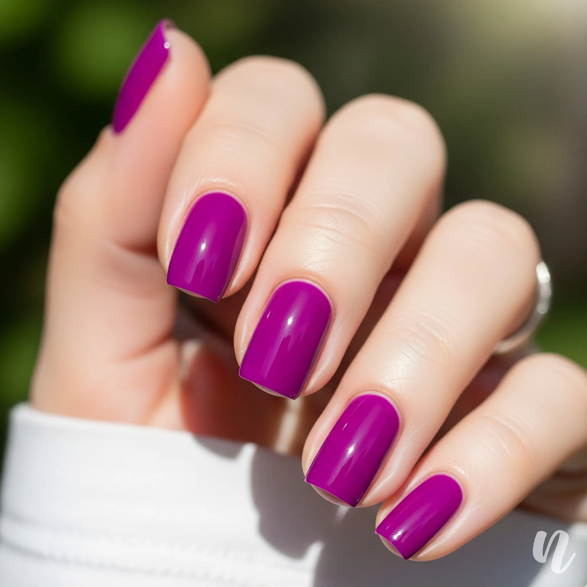 Orchid Radiance Nails