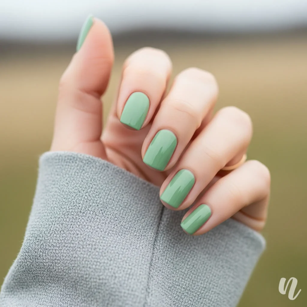 Pistachio Cream Dream Nails