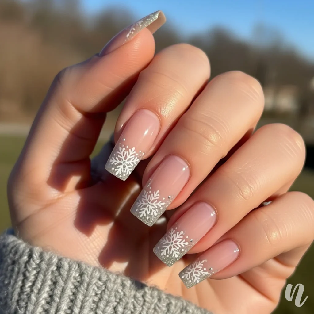 Snowflake French Tip