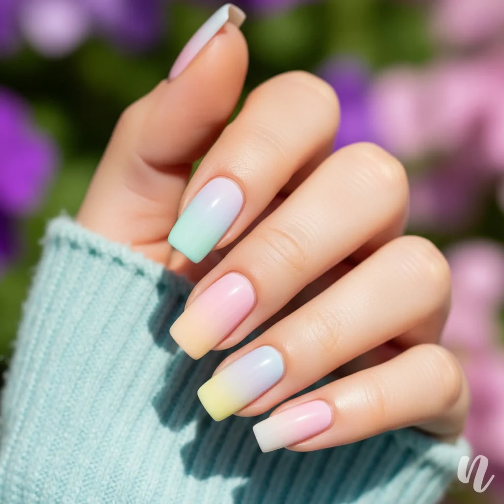 Soft Pastel Nails