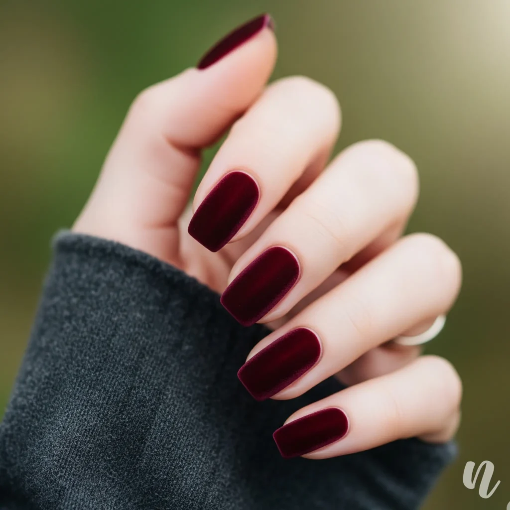 Velvet Finish Nails